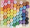 9 pc Skein Ball of 25g each Amigurumi 100% Cotton Crochet and Knitting Yarn