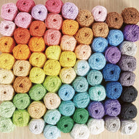 9 pc Skein Ball of 25g each Amigurumi 100% Cotton Crochet and Knitting Yarn