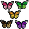 Multi Pcs Butterfly Theme Sew-On Iron-On Embroidered Applique Patches