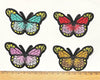 Multi Pcs Butterfly Theme Sew-On Iron-On Embroidered Applique Patches