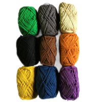 9 pc Skein Ball of 25g each Amigurumi 100% Cotton Crochet and Knitting Yarn