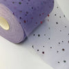 3x Yards 150mm Sequin Star Moon & Star Ribbon Tulle Sparkling Mesh for Crafts