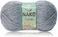 Nako Vizon 100% Premium Acrylic 100g Crochet and Knitting Yarn