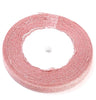 25 Yards (1x Roll) 10mm Sparkly Glitter Organza Polyester Ribbon Trim