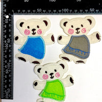 Multi Pcs Cute Animals Theme Sew-On Iron-On Embroidered Applique Patches