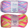 1x WDL Purple & Pink DK Variegated Prints 100g Polyester Crochet & Knitting Yarn