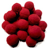 25x Large 20mm Pom Poms - Pick Your Colour