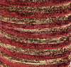 5x Yards 10mm Glitter Sparkly Velvety Polyester Ribbon - Pick Your Colour