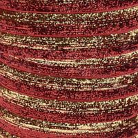 5x Yards 10mm Glitter Sparkly Velvety Polyester Ribbon - Pick Your Colour