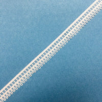 10x Yards 9-12mm Polyester Lace Choose from White, Off White or Beige