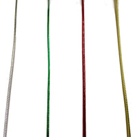 5x Yards Rattail Mettalic Cord Rope Piping Cord 2mm For Craft