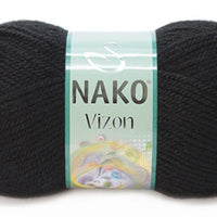 Nako Vizon 100% Premium Acrylic 100g Crochet and Knitting Yarn