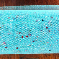 1x Yards 470mm (18.5inch wide) Sequin and Glitter Tulle Fabric Mesh