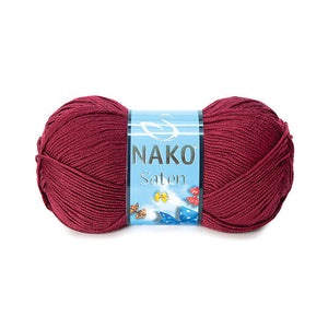 1x Nako Saten Crochet, Knitting Yarn 100g