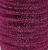 5x Yards 10mm Glitter Sparkly Velvety Polyester Ribbon - Pick Your Colour