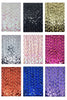 2x Yards 20mm Wavy Braided Sequin Metallic Trim- Pick Your Colour