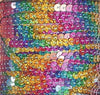 Colourful Rainbow Sequin Ribbon Lace & Sequin Mix Trim - Choose Your Trim