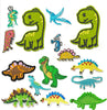 Multi pcs Dinosaur Theme Sew-On Iron-On Embroidered Applique Patches