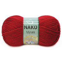 Nako Vizon 100% Premium Acrylic 100g Crochet and Knitting Yarn