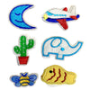 Multi Pcs Cute Mix Theme Sew-On Iron-On Embroidered Applique Patches