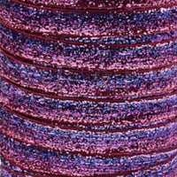 5x Yards 10mm Glitter Sparkly Velvety Polyester Ribbon - Pick Your Colour