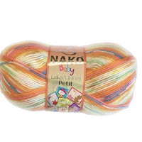 1x Nako Baby Looks Minnos Petit 50% Premium Acrylic 50% Polyamide 100g Yarn