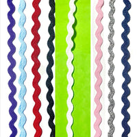 5x Yards 4mm Ric Rac Ribbon Braid DIY Ricrac Sewing Trim