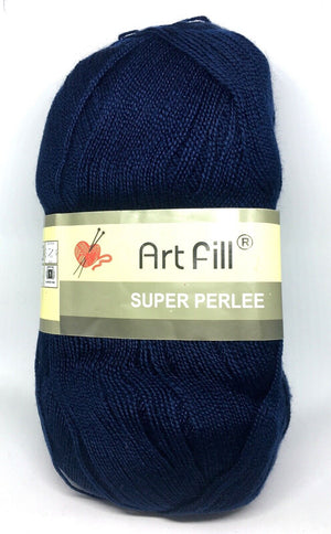 1x Art Fill Super Perlee 100% Acrylic Super Fine Crochet and Knitting Yarn