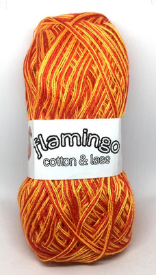 1x Flamingo 100% Acrylic Fine Crochet and Knitting Yarn