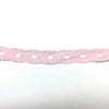 6x Yards Pink 15mm Soft Polyester Lace for Sewing Craft and Embellishment