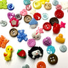 150x Multi Design Colourful Cute Buttons for Crafting & Sewing