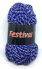 1x Festival 100g 100% Acrylic Fine Crochet and Knitting Yarn