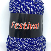 1x Festival 100g 100% Acrylic Fine Crochet and Knitting Yarn