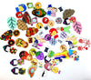 50pcs Wood Buttons Cartoon Various Design  Sewing Craft Embellishment