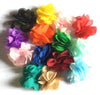 10x Multicolour Organza Flower 50mm-60mm for Costume and Craft