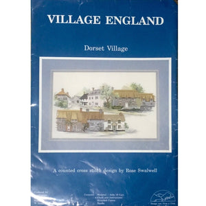 Village England Dorset Village 18 Count 12 x 7 inch Cross Stitch Kit