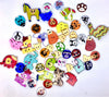 50pcs Wood Buttons Cute Animals Various Design for Sewing Craft Embellishment