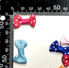 16x Multicolour Grosgrain Dotted Small Handmade Bowknot Ribbon Embellishment