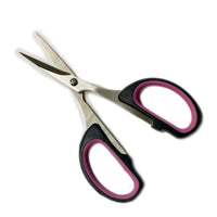 1x Stainless Steel Soft Grip Fine 4” Embroidery Scissor Micro Serrated Blade