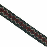 2x Metre Maroon,Black,Grey Polyester Braid Ribbon Trim 18mm